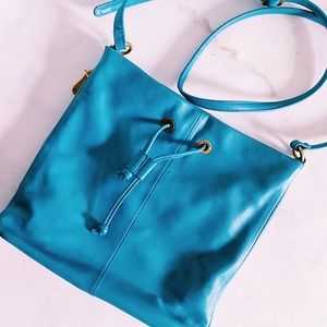 Hobo Crossbody Turquoise Purse